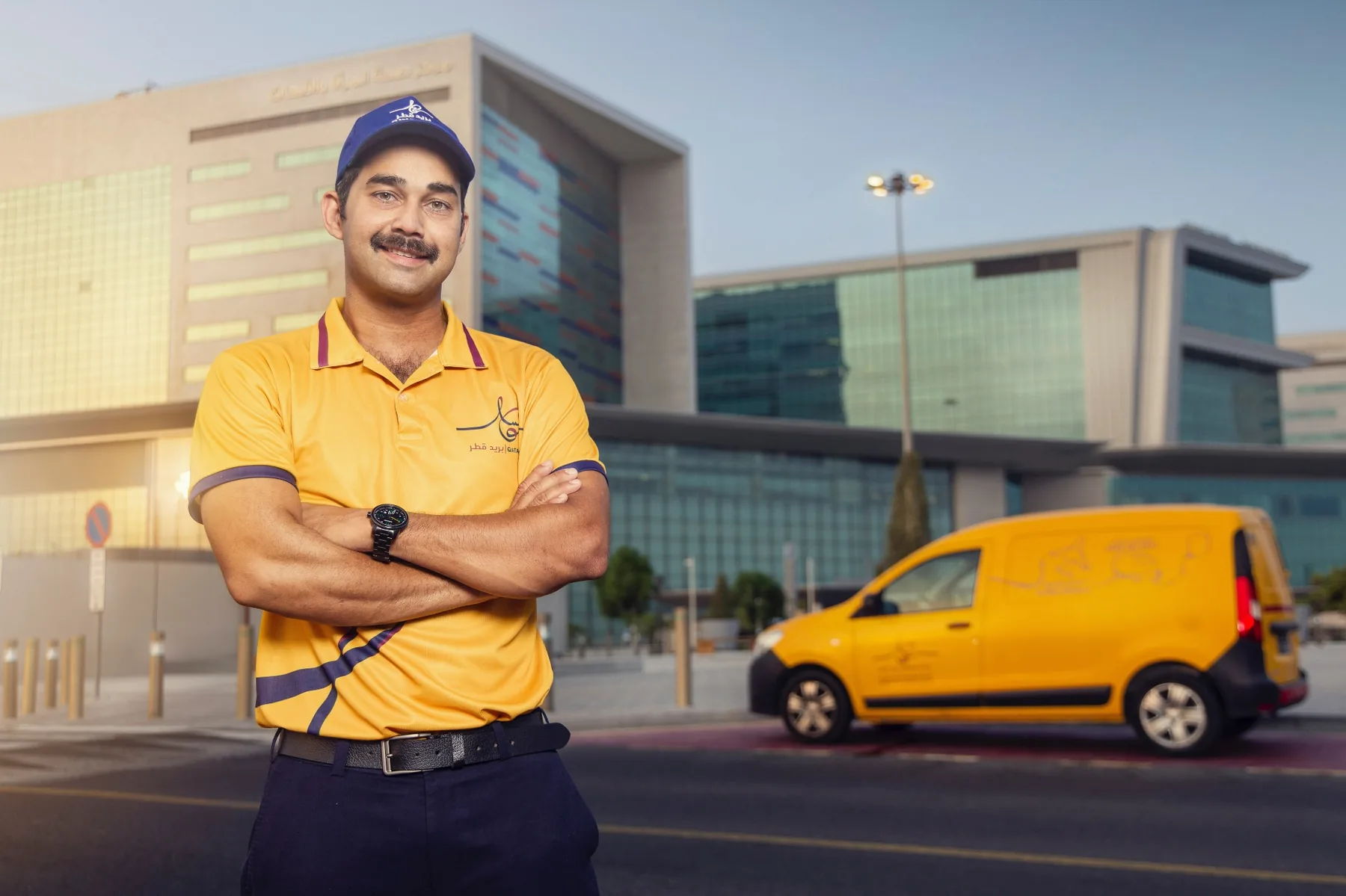 بريد قطر — التوزيع