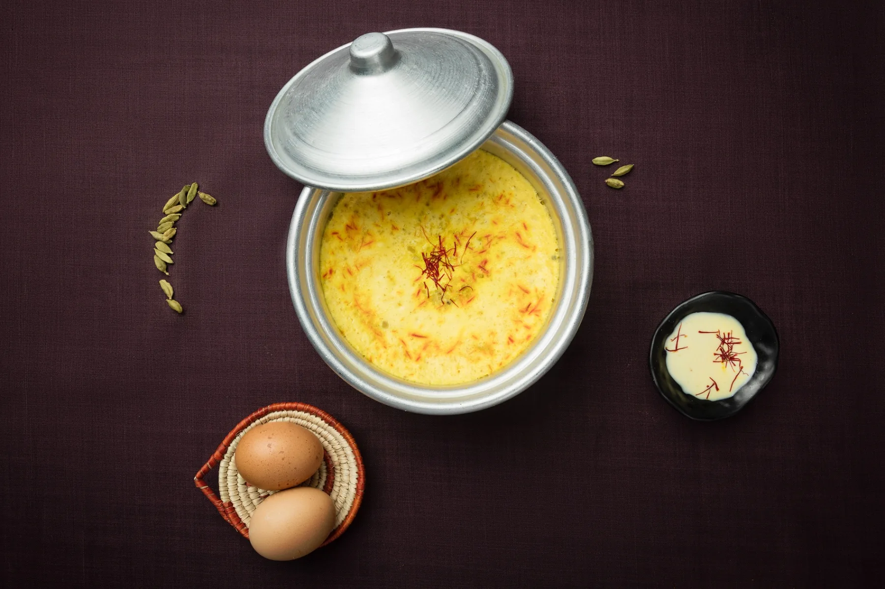 Saffron Custard — Heritage
